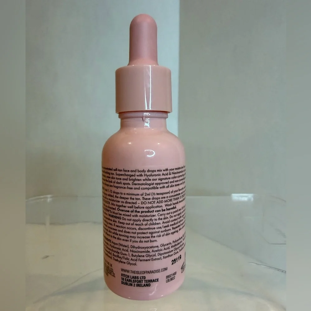 Isle of Paradise Self-Tan Drops Face & Body - Light